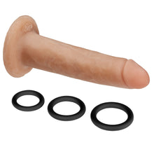 Load image into Gallery viewer, Cloud 9 Dual Density Dildo Touch 7in W/ No Balls Tan/ Mocha
