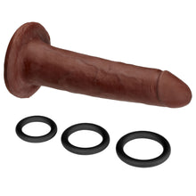 Load image into Gallery viewer, Cloud 9 Dual Density Dildo Touch 7in W/ No Balls Brown
