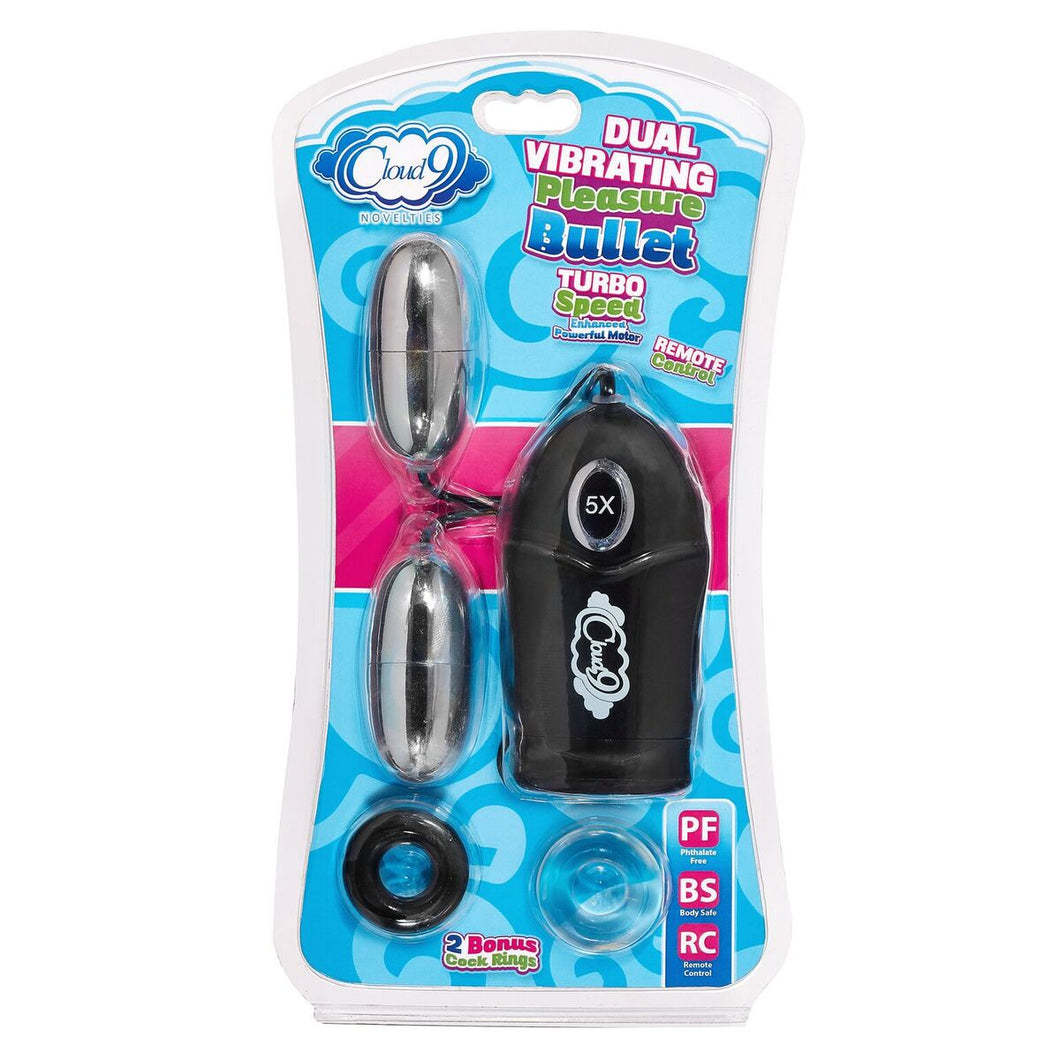 Wtc Dual Vibrating Pleasure Bullets