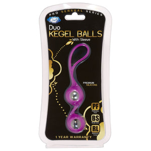 Cloud 9 Pro Sensual Duo Kegel Balls Purple