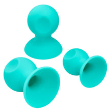 Load image into Gallery viewer, Cloud 9 Health &amp; Wellness Nipple &amp; Clitoral Massager Suction Set Teal
