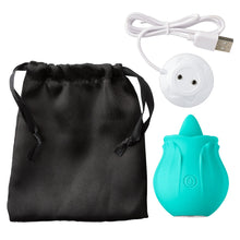 Load image into Gallery viewer, Cloud 9 Health &amp; Wellness Flutter Oral Tongue Stimulator Teal
