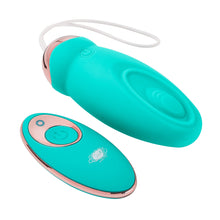 Load image into Gallery viewer, Cloud 9 Health &amp; Wellness Wireless Remote Control Egg W/ Pulsating Motion Teal
