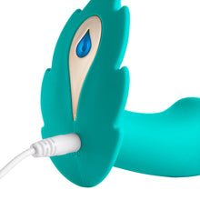 Load image into Gallery viewer, Cloud 9 Health &amp; Wellness Wireless Remote Control Panty Leaf Vibe - Teal
