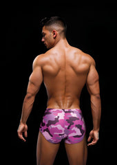 Envy Camo Trunks W/ Dog Tag Pink L/xl