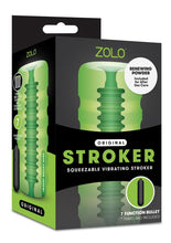 Load image into Gallery viewer, Zolo Original Squeezable Vibrating Stroker
