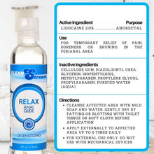 Load image into Gallery viewer, Cleanstream Relax Desensitizing Anal Lube 4 Oz
