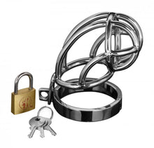 Load image into Gallery viewer, Master Series Captus Stainless Steel Chastity Cage

