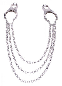 Master Series Affix Triple Chain Nipple Clamps