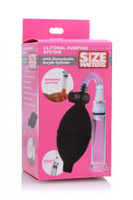 Load image into Gallery viewer, Size Matters Clitoral Pumping System W/detachable Acrylic Cylinder
