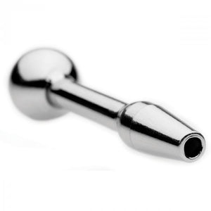 Master Series Chasm Stainless Steel Urethral Cum-thru Insert