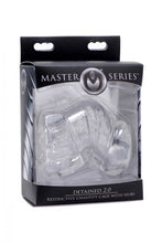 Load image into Gallery viewer, Master Series Detained 2.0 Restrictive Chastity Cage W/ Nubs
