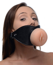 Load image into Gallery viewer, Master Series Pussy Face Oral Sex Mouth Gag
