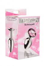 Load image into Gallery viewer, Booty Sparks Pink Gem Small Anal Plug
