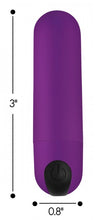 Load image into Gallery viewer, Bang! Vibrating Bullet W/ Remote Control Purple
