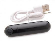 Load image into Gallery viewer, Bang! 10x Vibrating Metallic Bullet Black
