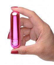 Load image into Gallery viewer, Bang! 10x Vibrating Metallic Bullet Pink
