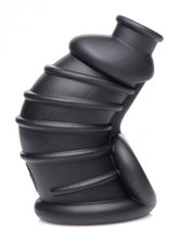 Load image into Gallery viewer, Master Series Dark Chamber Silicone Chastity Cage
