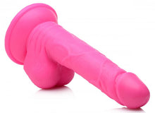 Load image into Gallery viewer, Pop 6.5in Dildo W/ Balls Pink
