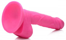 Load image into Gallery viewer, Pop 6.5in Dildo W/ Balls Pink
