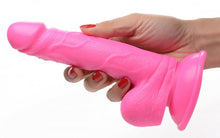 Load image into Gallery viewer, Pop 6.5in Dildo W/ Balls Pink
