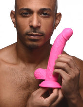 Load image into Gallery viewer, Pop 7.5in Dildo W/ Balls Pink
