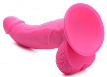 Load image into Gallery viewer, Pop 7.5in Dildo W/ Balls Pink
