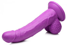 Load image into Gallery viewer, Pop 7.5in Dildo W/ Balls Purple
