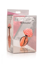 Load image into Gallery viewer, Booty Sparks Pink Rose Gold Small Anal Plug
