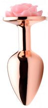 Load image into Gallery viewer, Booty Sparks Pink Rose Gold Small Anal Plug
