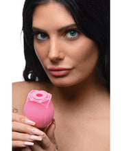 Load image into Gallery viewer, Bloomgasm Wild Rose 10x Pink Suction Clit Stimulator

