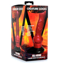 Load image into Gallery viewer, Creature Cocks Hell Hound Canine Penis Silicone
