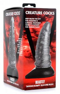 Creature Cocks Beastly Tapered Bumpy Silicone Dildo