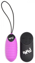 Load image into Gallery viewer, Bang! Swirl Silicone Egg Purple
