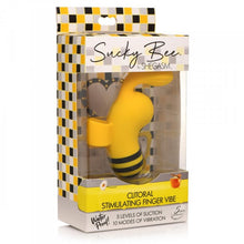 Load image into Gallery viewer, Shegasm Sucky Bee Clit Stim Finger Vibe
