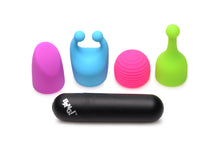 Load image into Gallery viewer, Bang! Rechargeable Bullet W/ 4 Attachments
