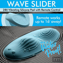 Load image into Gallery viewer, Inmi Wave Slider 28x Vibrating Silicone Pad W/ Remote
