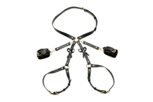 Load image into Gallery viewer, Strict Bondage Harness W/ Bows Black Xl/2xl
