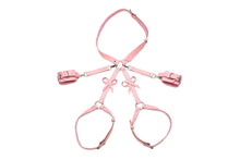 Load image into Gallery viewer, Strict Bondage Harness W/ Bows Pink M/l
