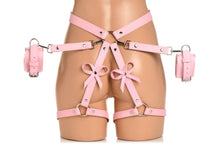 Load image into Gallery viewer, Strict Bondage Harness W/ Bows Pink M/l
