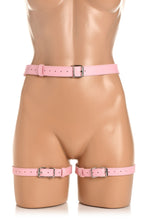 Load image into Gallery viewer, Strict Bondage Harness W/ Bows Pink M/l
