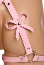 Load image into Gallery viewer, Strict Bondage Harness W/ Bows Pink M/l
