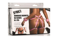 Load image into Gallery viewer, Strict Bondage Harness W/ Bows Pink Xl/2xl
