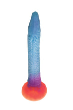 Load image into Gallery viewer, Creature Cocks Makara Glow In The Dark Silicone Snake Dildo
