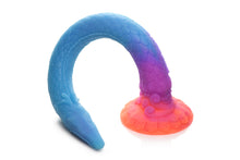 Load image into Gallery viewer, Creature Cocks Makara Glow In The Dark Silicone Snake Dildo
