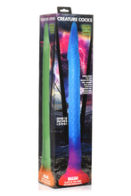 Load image into Gallery viewer, Creature Cocks Makara Glow In The Dark Silicone Snake Dildo
