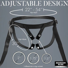 Load image into Gallery viewer, Bb Velvet Kiss Strap On Harness
