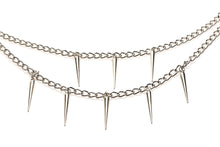 Load image into Gallery viewer, Master Series Daggers Double Chain Nipple Clamps
