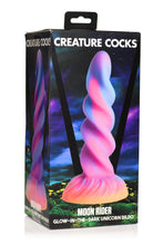 Load image into Gallery viewer, Creature Cocks Moon Rider Glow In The Dark Unicorn Dildo
