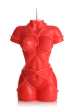 Load image into Gallery viewer, Master Series Bound Goddess Drip Candle Red
